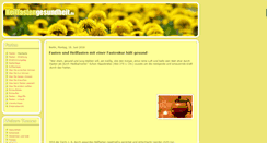 Desktop Screenshot of heilfastengesundheit.de